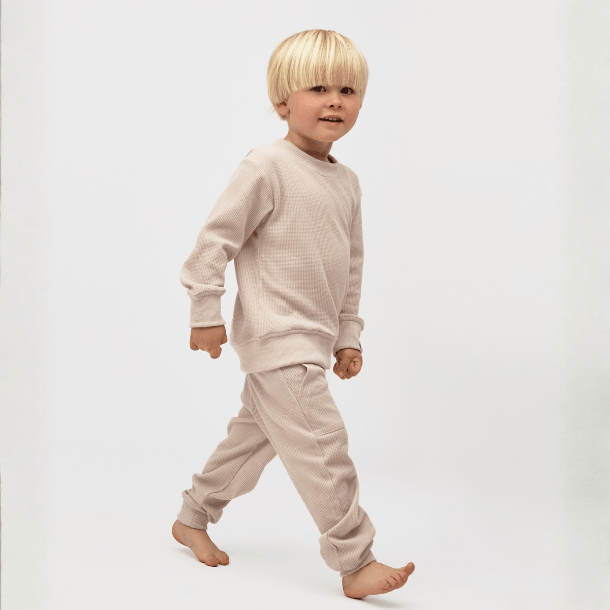 Gullkorn - Joggesett Migma Beige - Billige barneklær