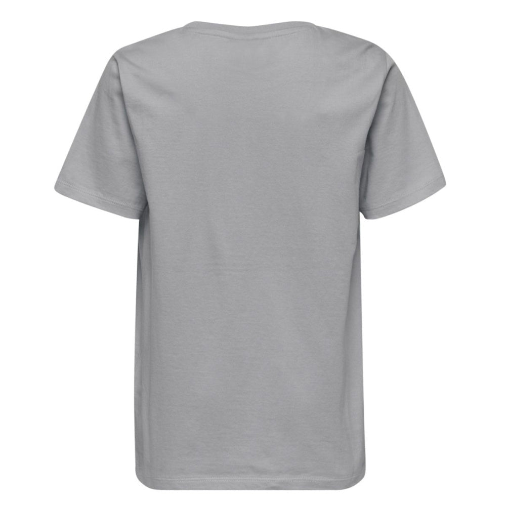 Hummel - T-skjorte Tres Grey Melange - Guttelus