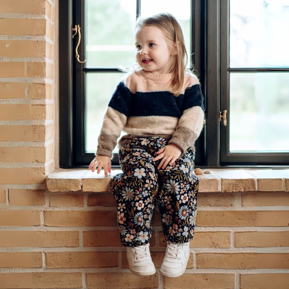 Hust and Claire - Genser Knit Pippa Wheat Melange - Guttelus.no