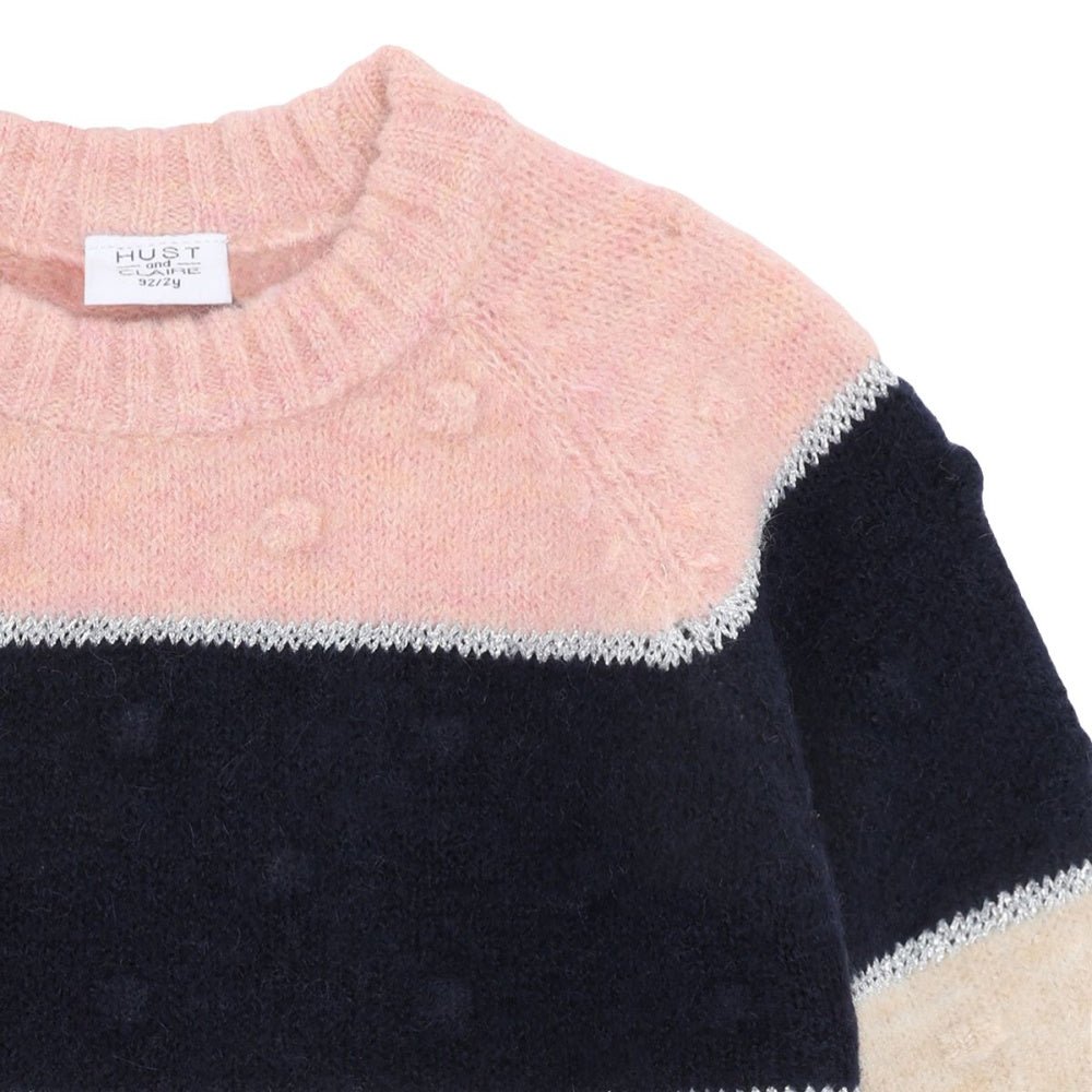Hust and Claire - Genser Knit Pippa Wheat Melange - Guttelus.no