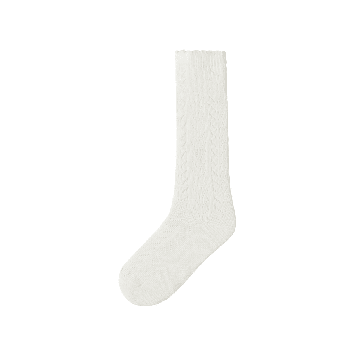 Lil' Atelier - Knestrømper Herda Coconut Milk - Guttelus.no
