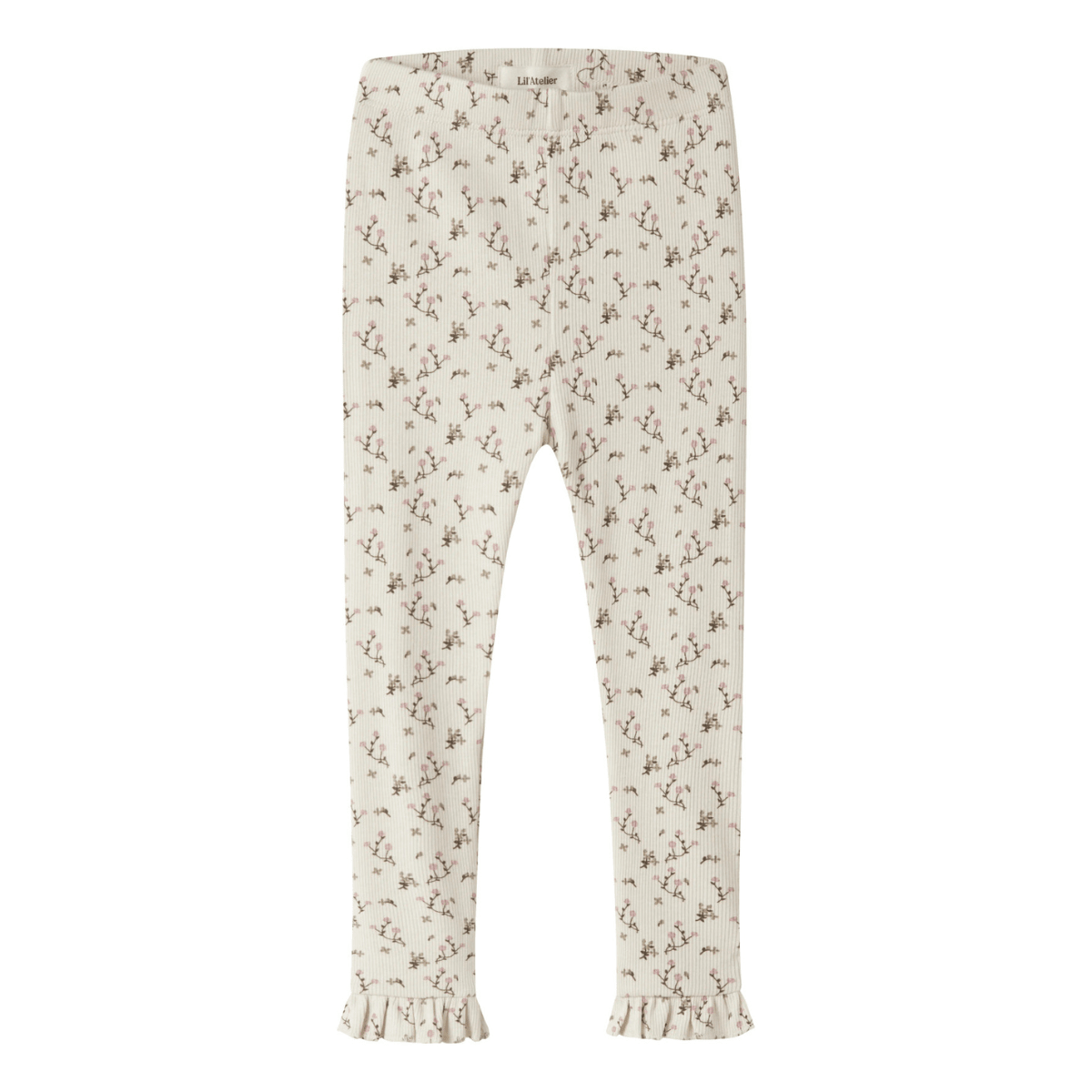 Lil' Atelier - Legging Flago Mer Turtledove - Guttelus.no