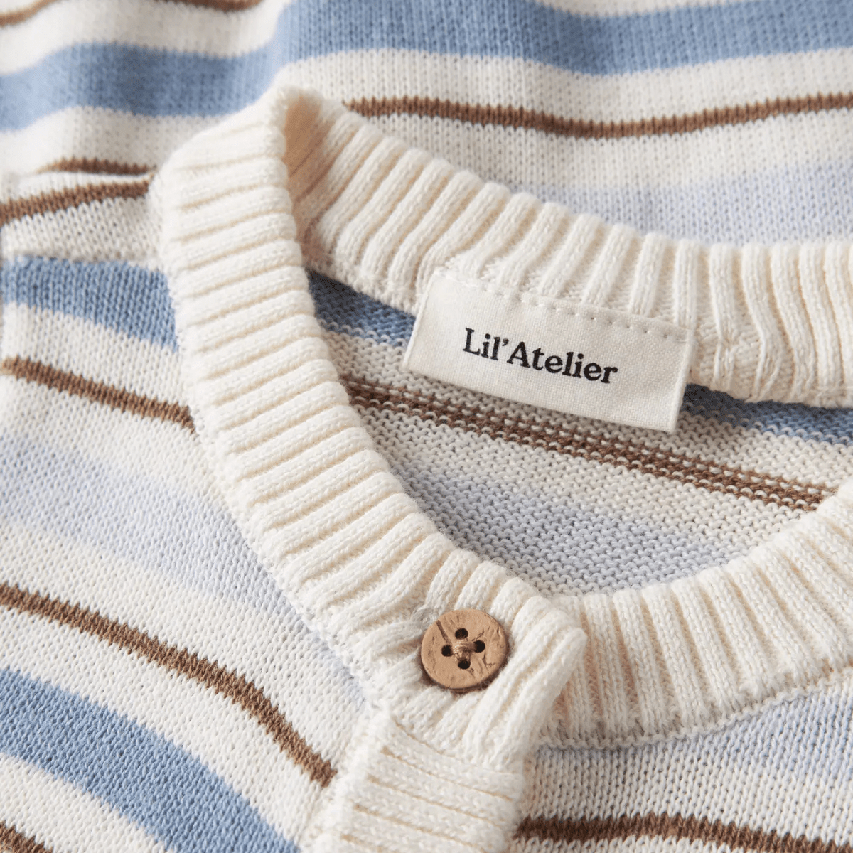 Lil' Atelier - Sommerdrakt Strikket Hito Coconut Milk - Billige barneklær