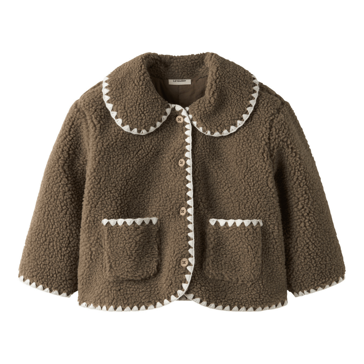 Lil'Atelier - Jakke Lajo Loose Shitake - Billige barneklær