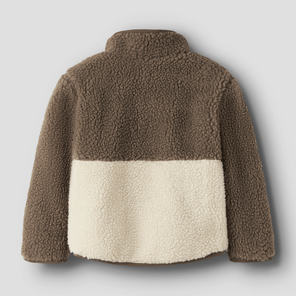 Lil'Atelier - Teddyjakke Lajo Turtledove Shitake - Billige barneklær