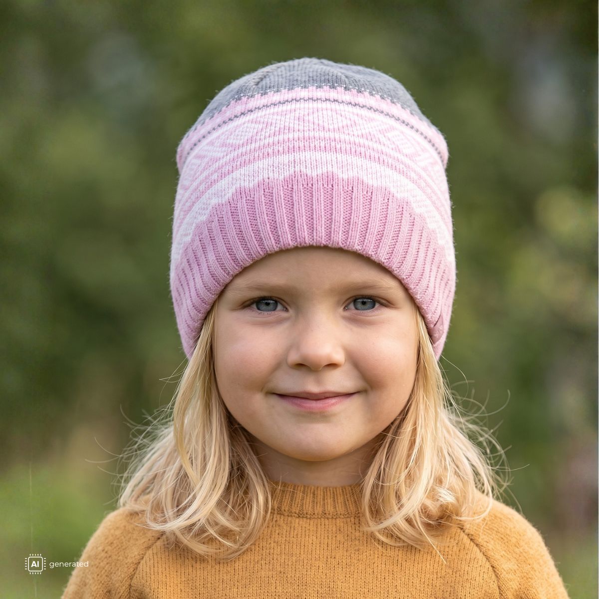 Marius Kids - Marius Lue i Ull Barn Lyserosa