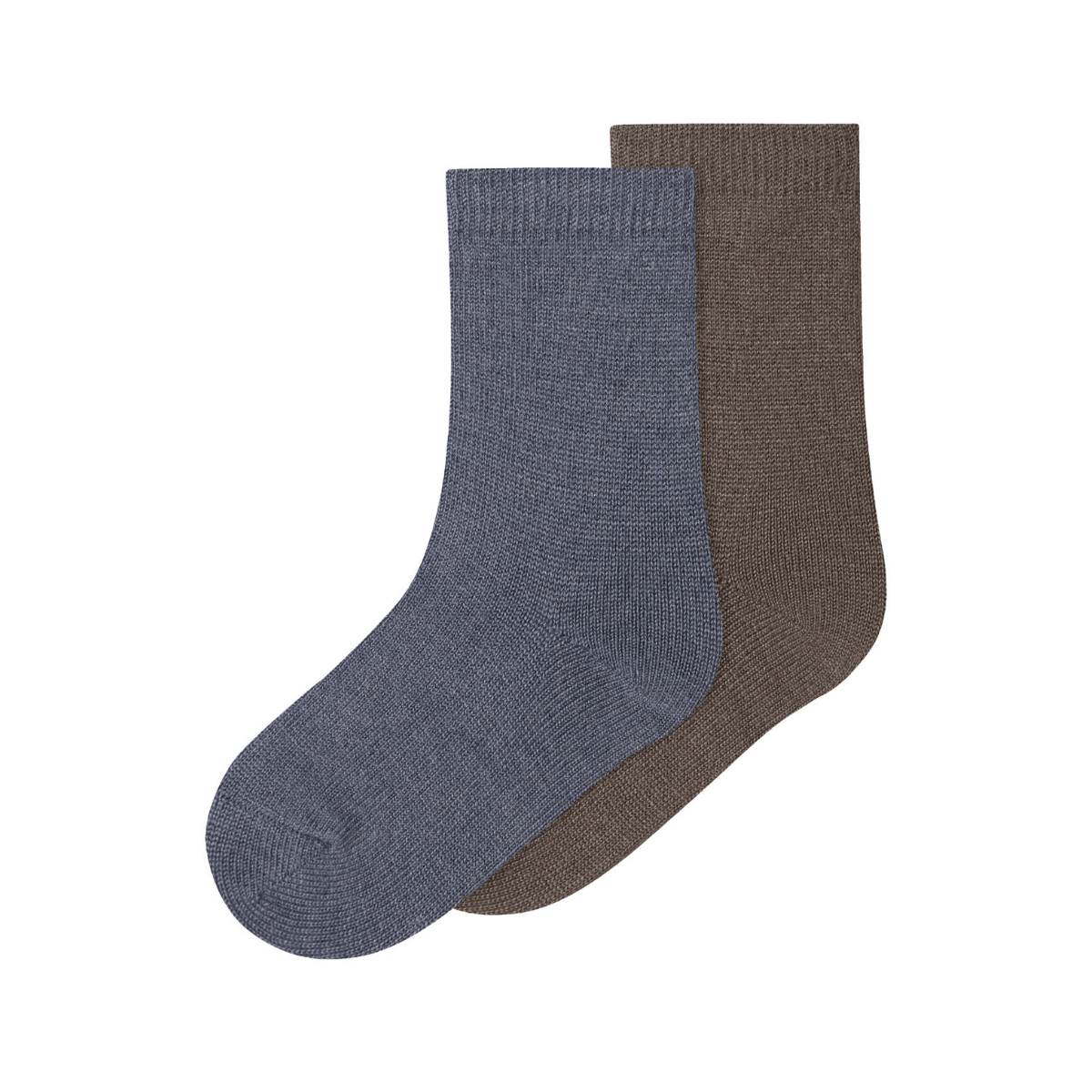 Name It - Sokker i Ull 2-pk Wakta Folkstone Gray - Guttelus