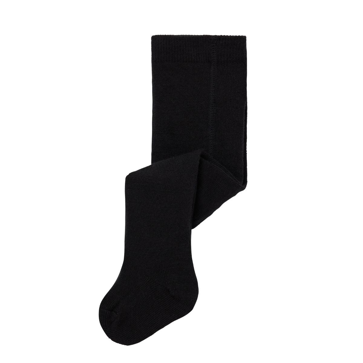 Name It - Strømpebukse i Ull/ Bomull Baby Wak Black - Guttelus