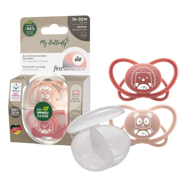 Nip- Smokker 2pk 16-32 mnd "My butterfly" Rosa - Guttelus.no