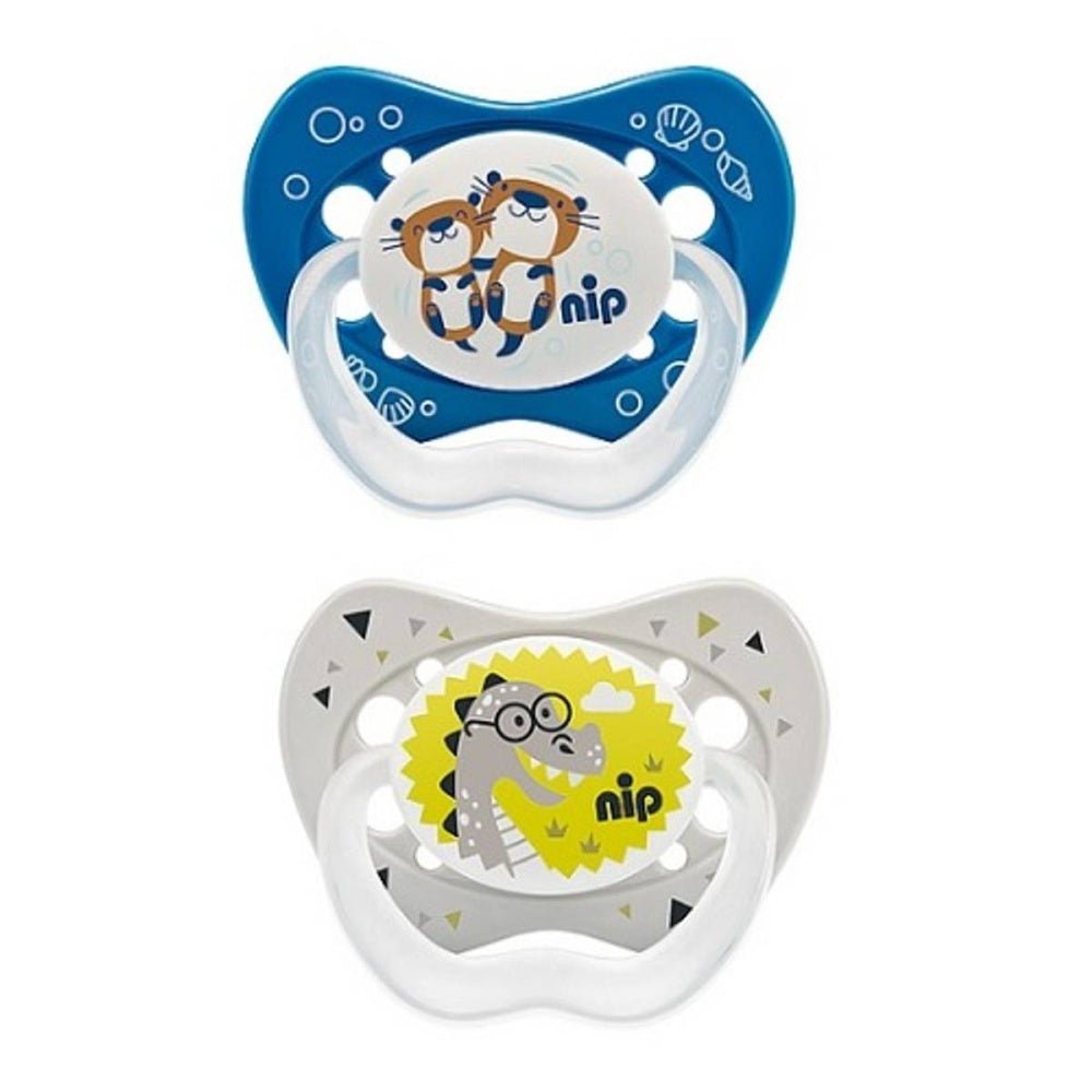 Nip- Smokker Life 2 pk 0-6 mnd Blå - Guttelus.no