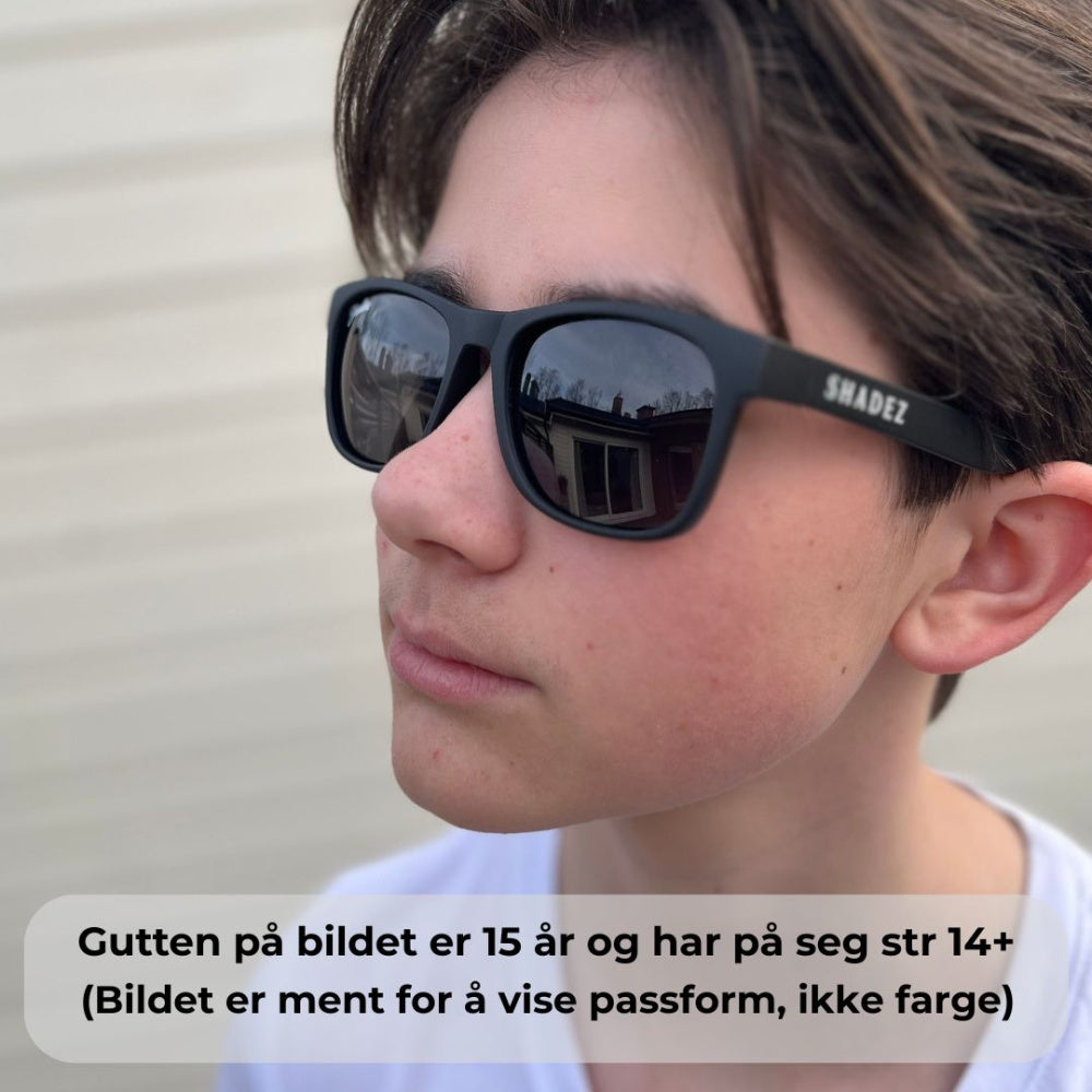 Shadez Solbriller - VIP Polarized Transparent-Blue