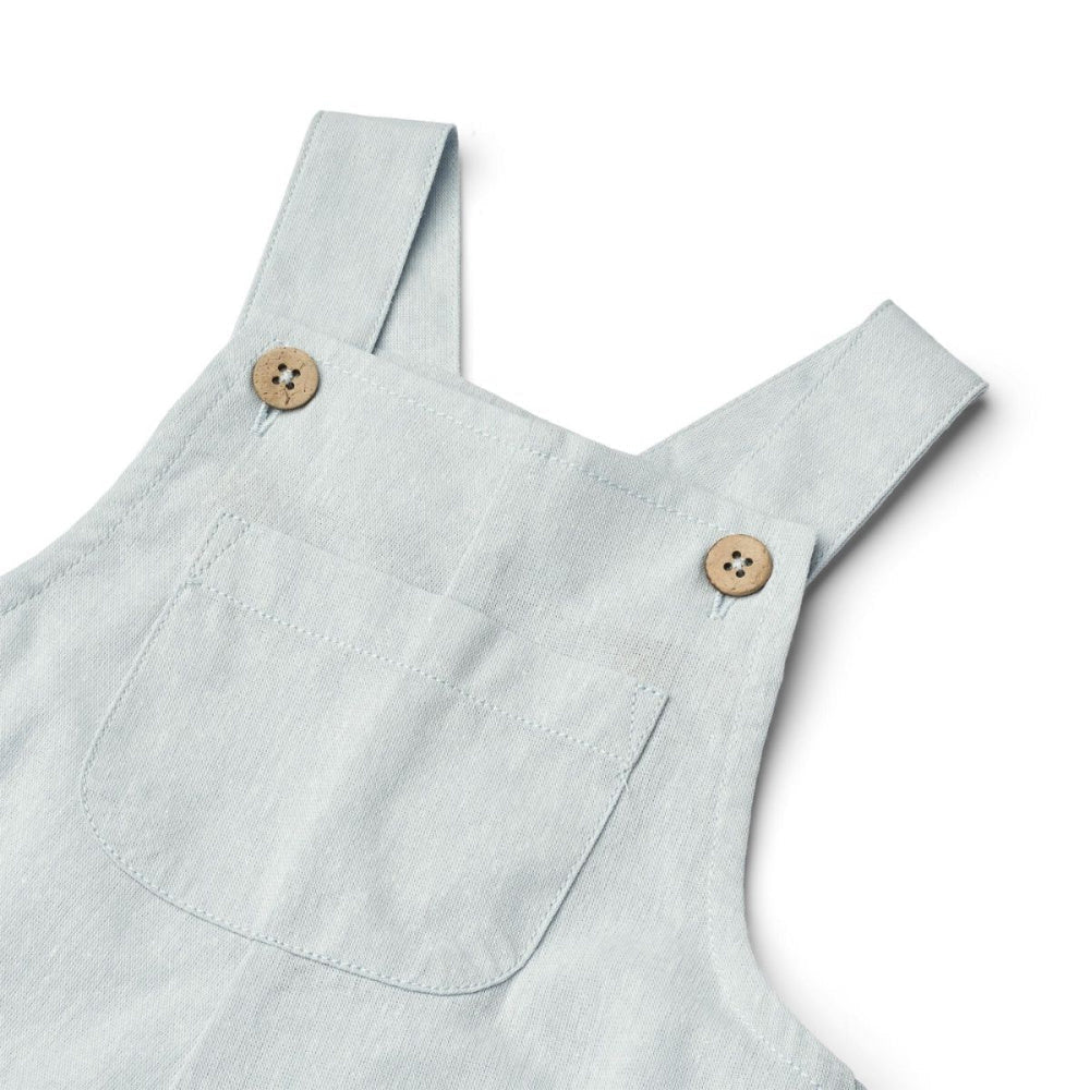 Wheat - Seleshorts Sigge Light Blue Chambray - Guttelus.no