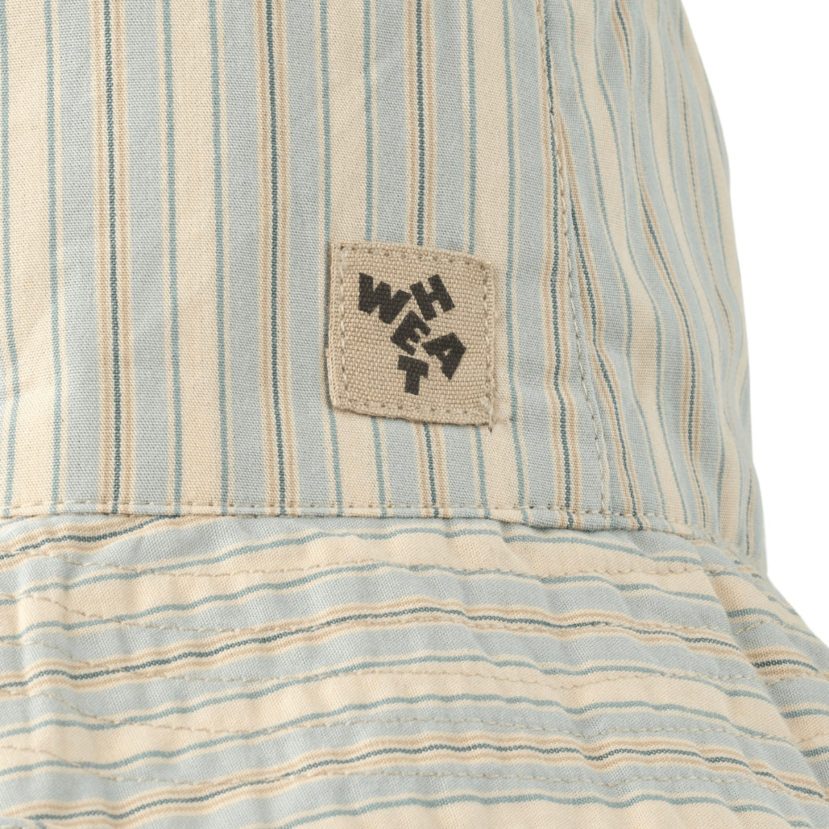 Wheat - Solhatt Alec Blue Ocean Stripe - Billige barneklær