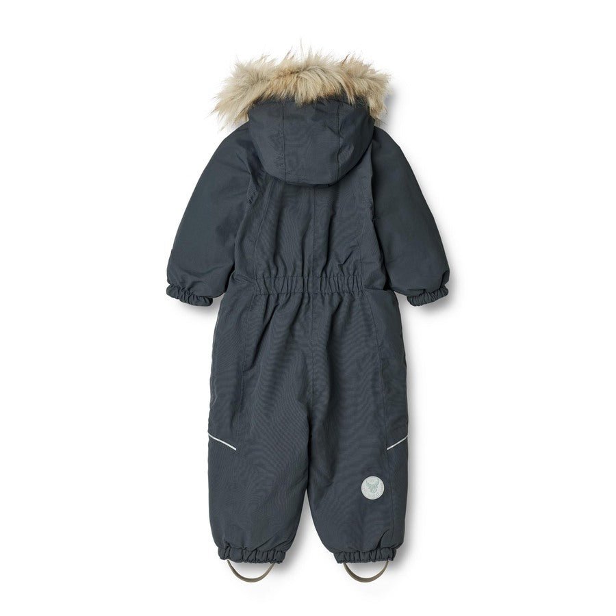 Wheat - Vinterdress Nickie Tech Dark Blue - Guttelus.no