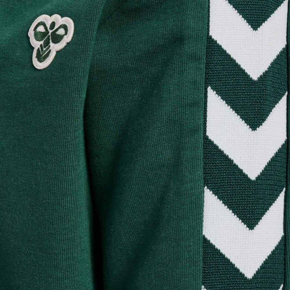Hummel - Joggesett 2-delt Mini Reg Chevron Set Dark Green - Billige barneklær