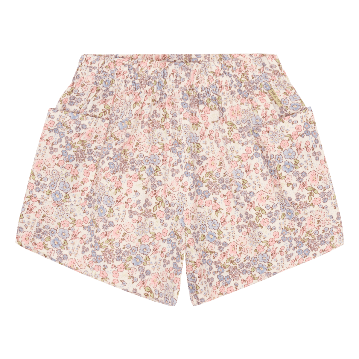 Hust and Claire - Shorts Helena Ditsy Flower Ivory - Billige barneklær