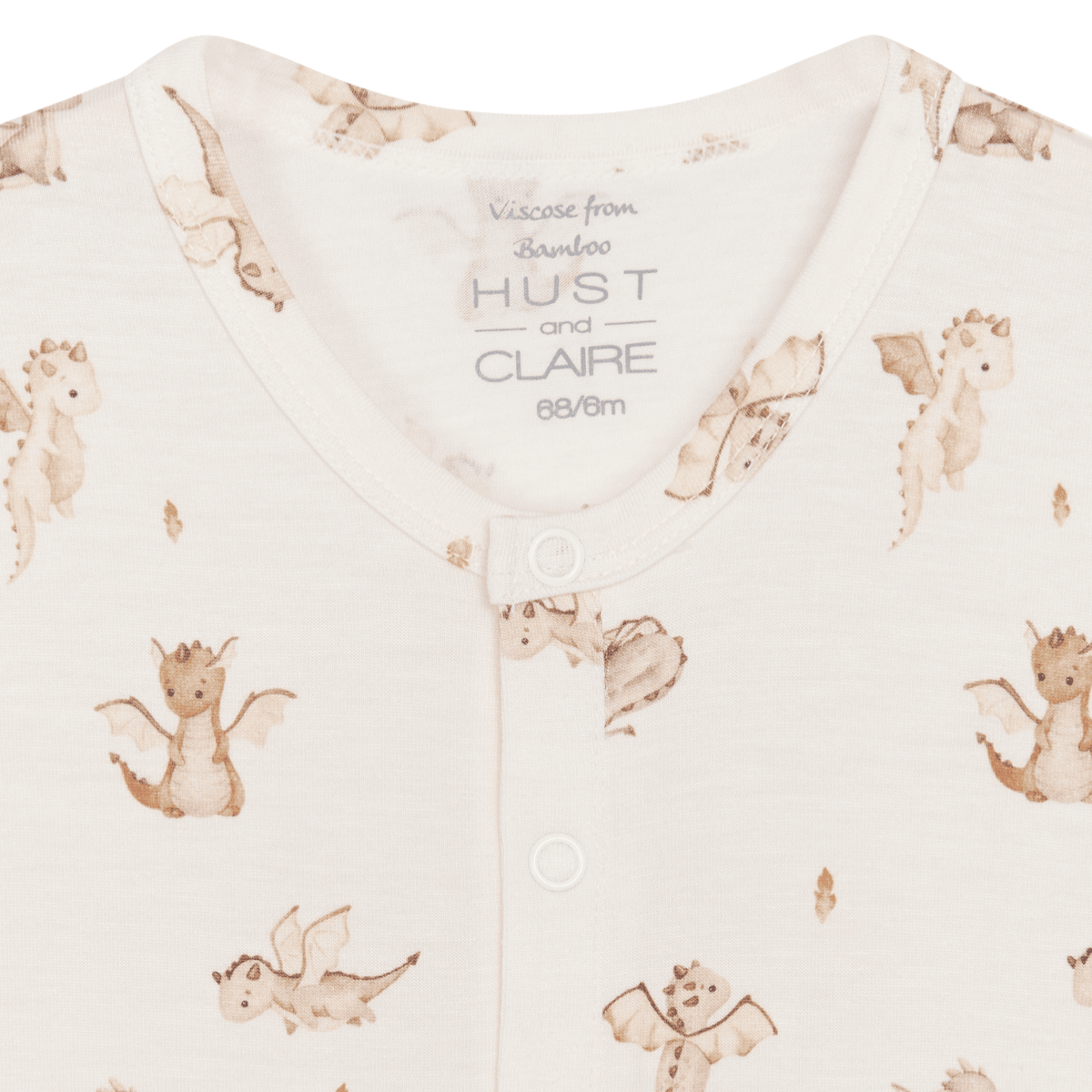 Hust and Claire - Sommerdrakt Bambus Milu Dragon Ivory - Guttelus.no