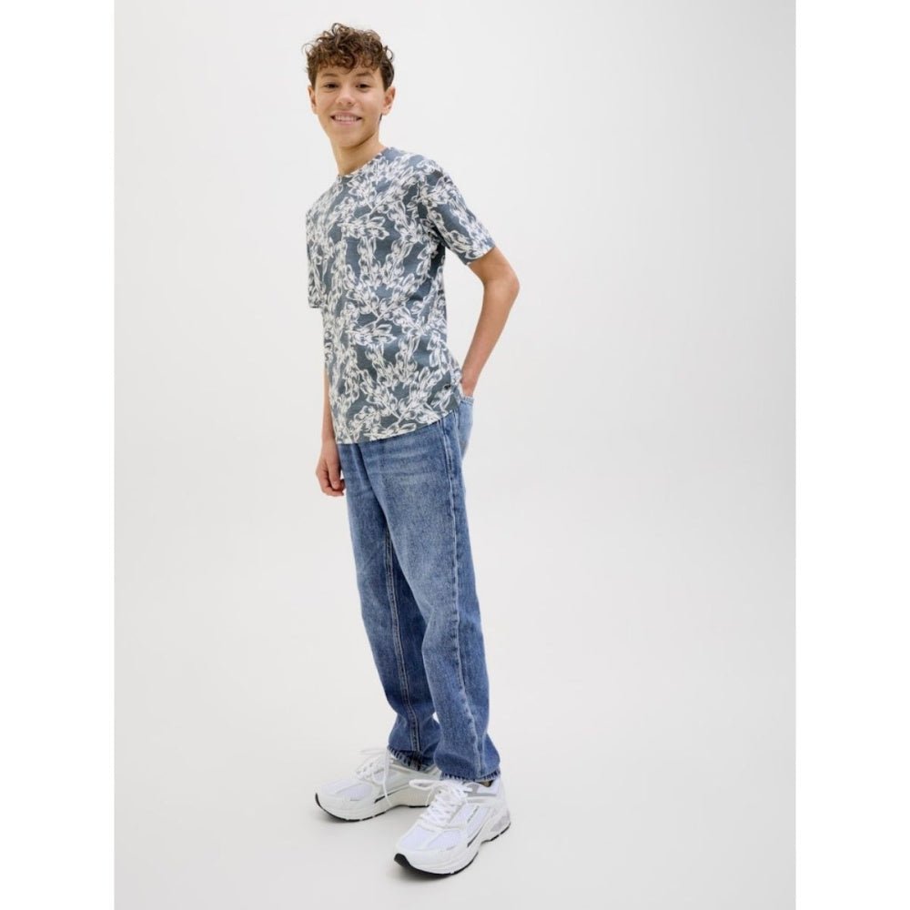 Jack & Jones - Jeans Bukse Clark Original AKM 123 Blue Denim - Billige barneklær