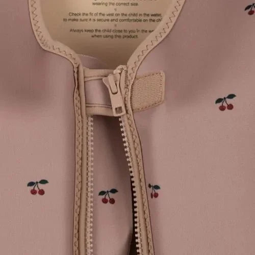 Konges Sløjd - Flytevest Neopren Cherry - Guttelus