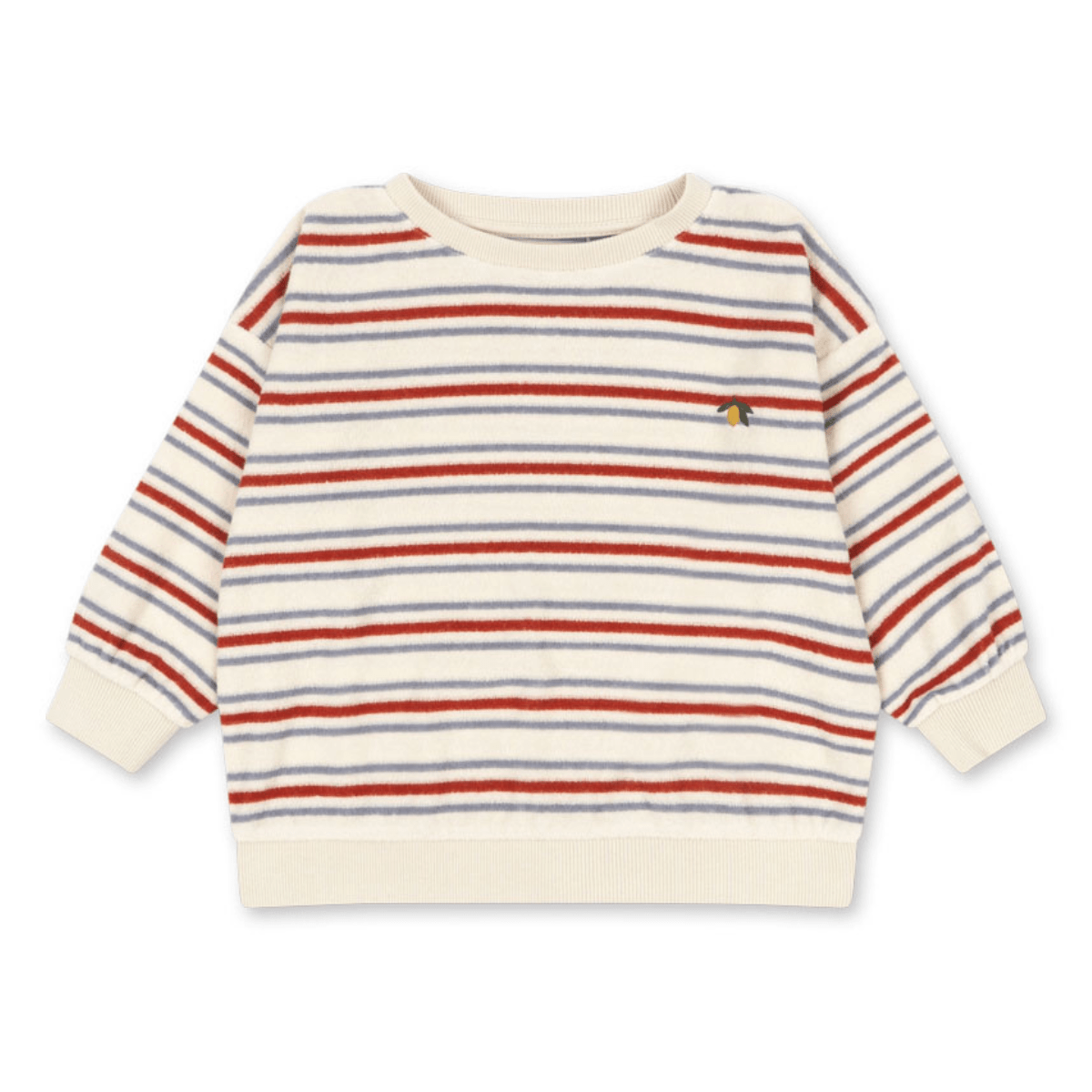 Konges Sløjd - Genser Itty Terry Sweat Wind Stripe - Billige barneklær