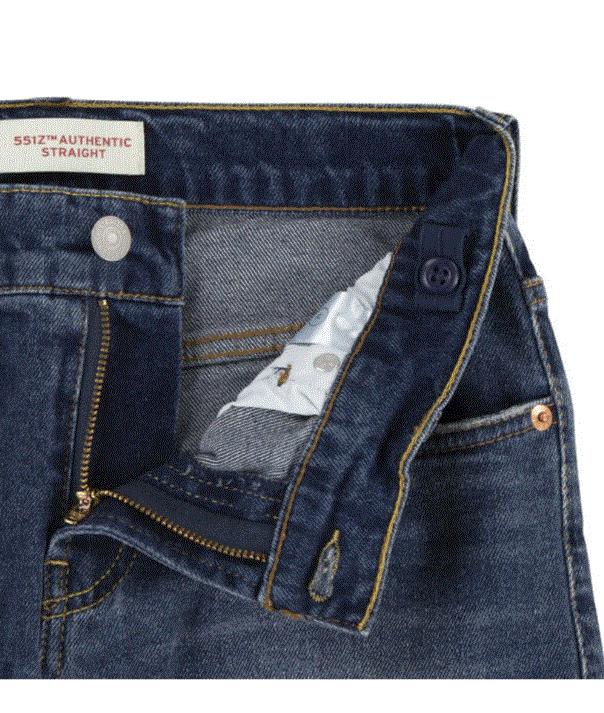 Levi's - Bukse 551Z Authentic Jeans Straight El Train - Guttelus.no