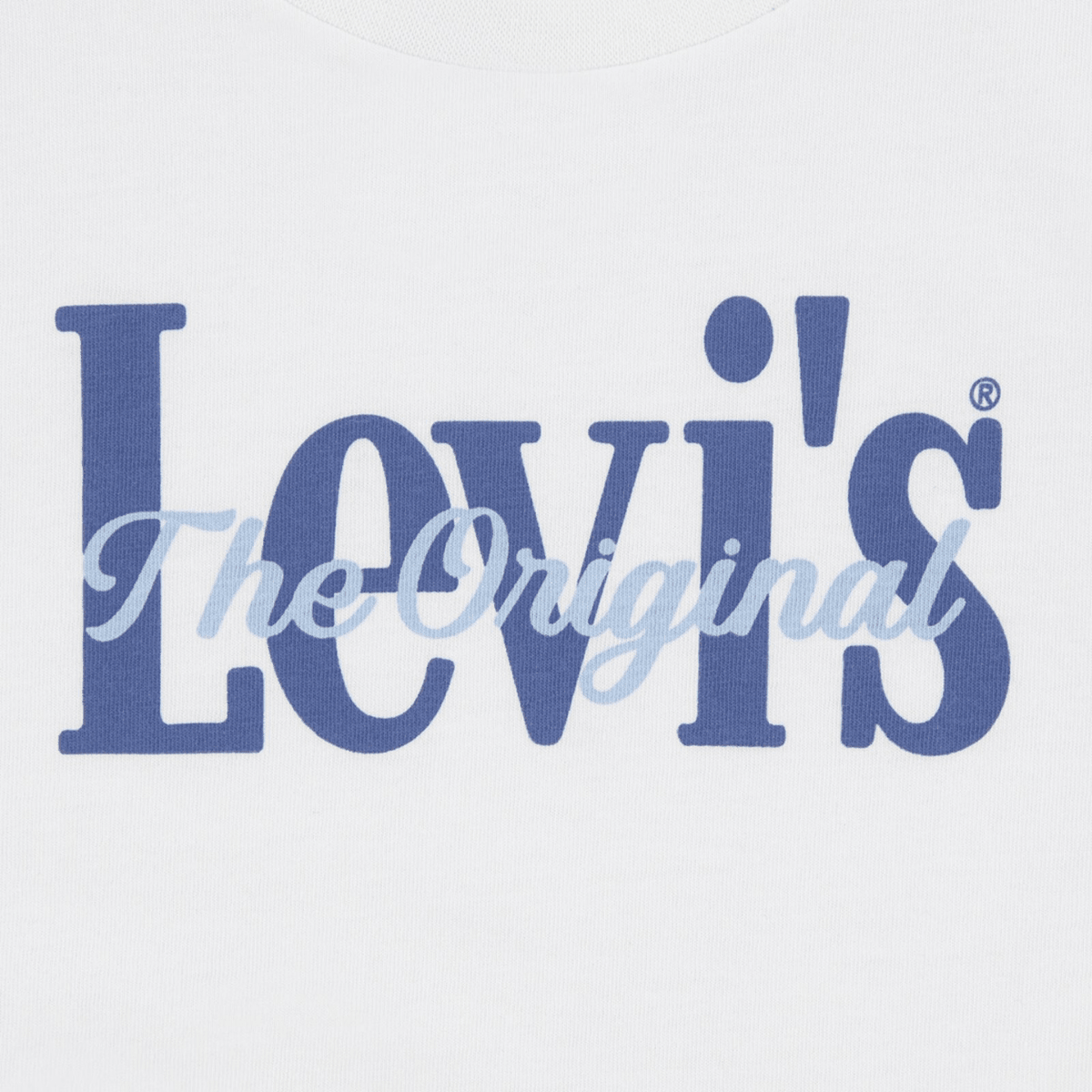 Levi's - Sett Hd Aop Logo T-skjorte & Shorts Bright White - Billige barneklær