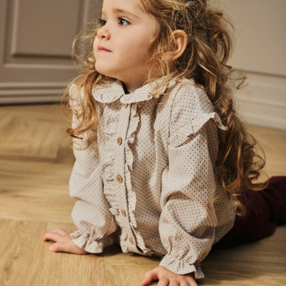 Lil'Atelier - Bluse Olena Pastel Parchment - Guttelus.no