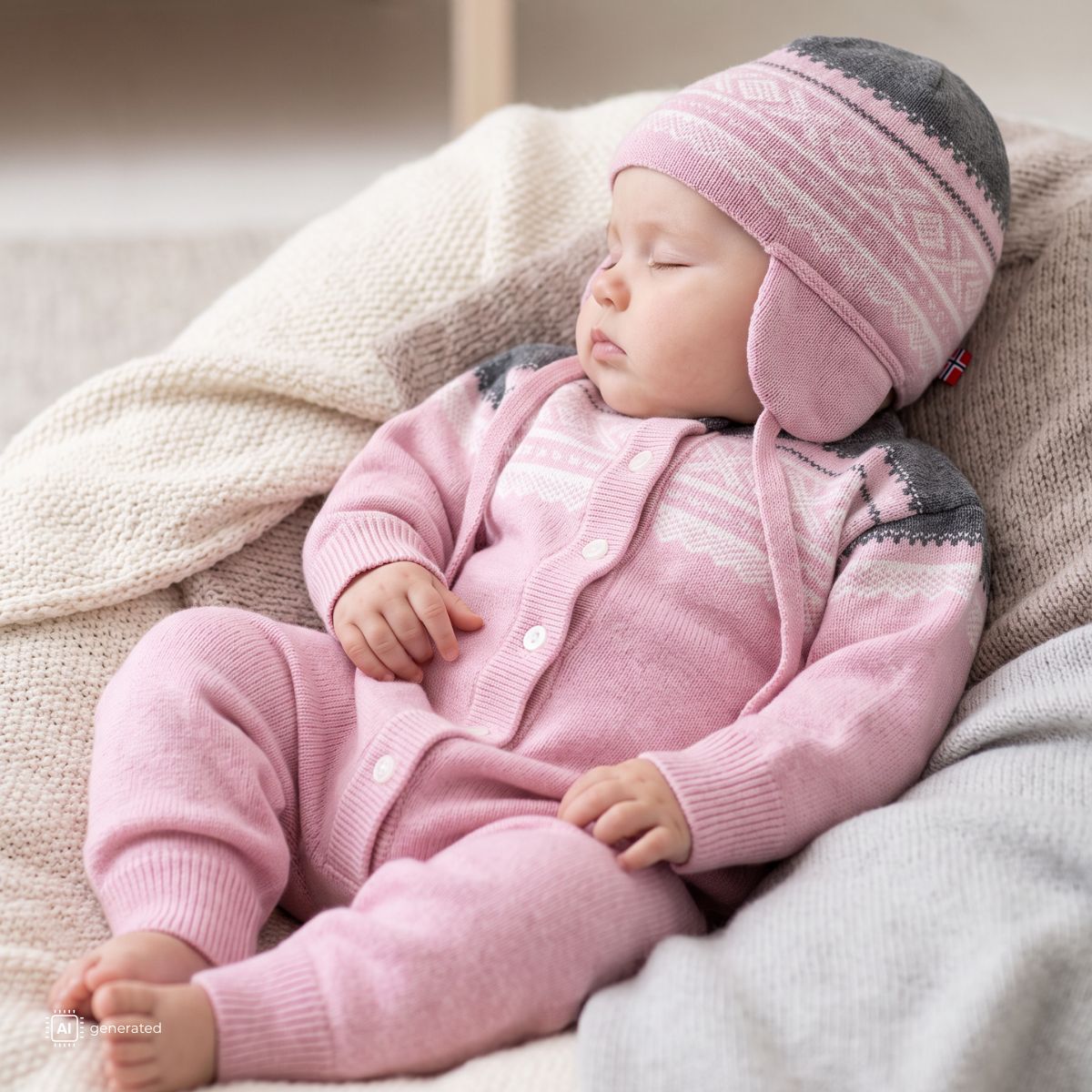Marius Kids - Marius Ulldress Rosa