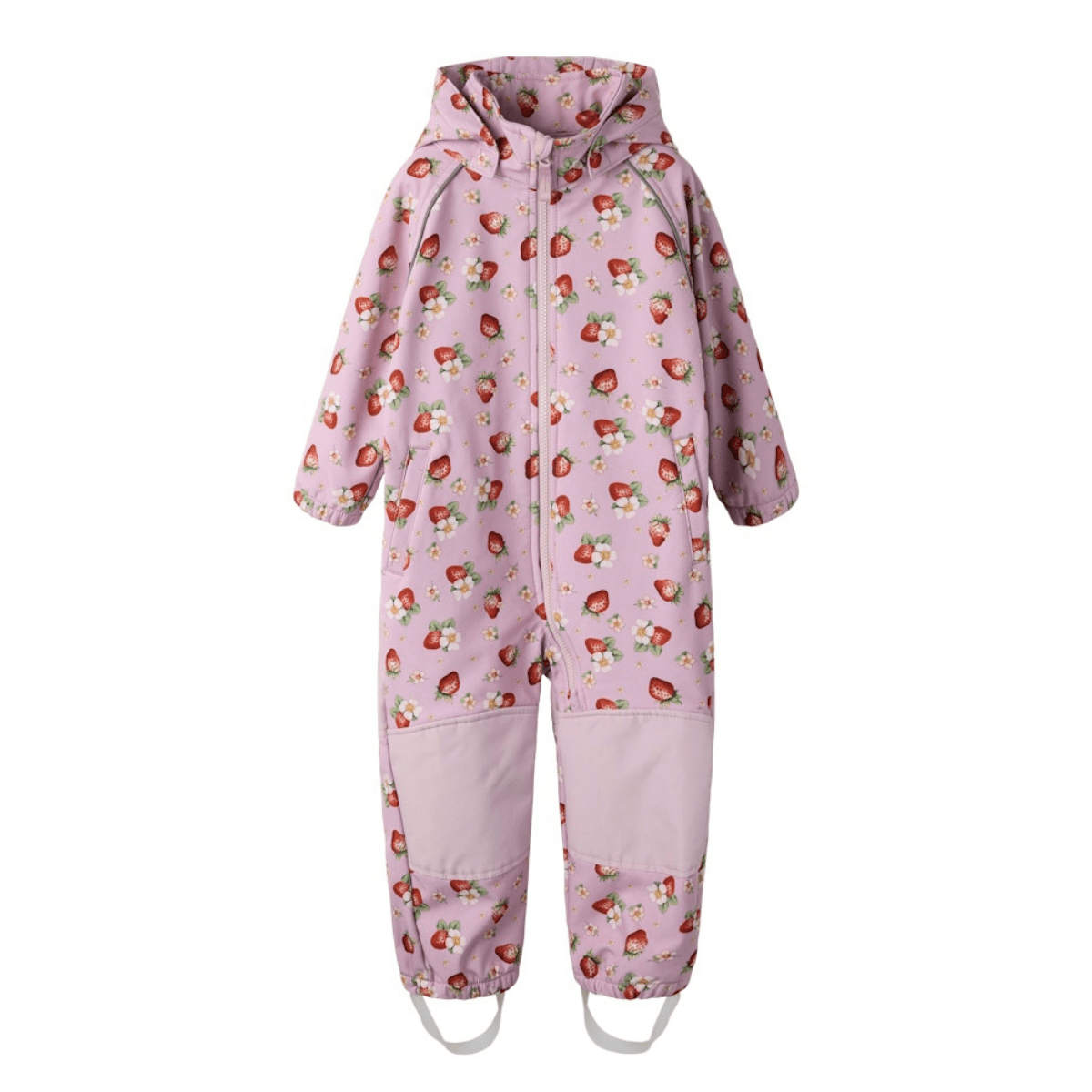 Name It - Softshelldress Alfa08 Keepsake Lilac Strawberry - Billige barneklær