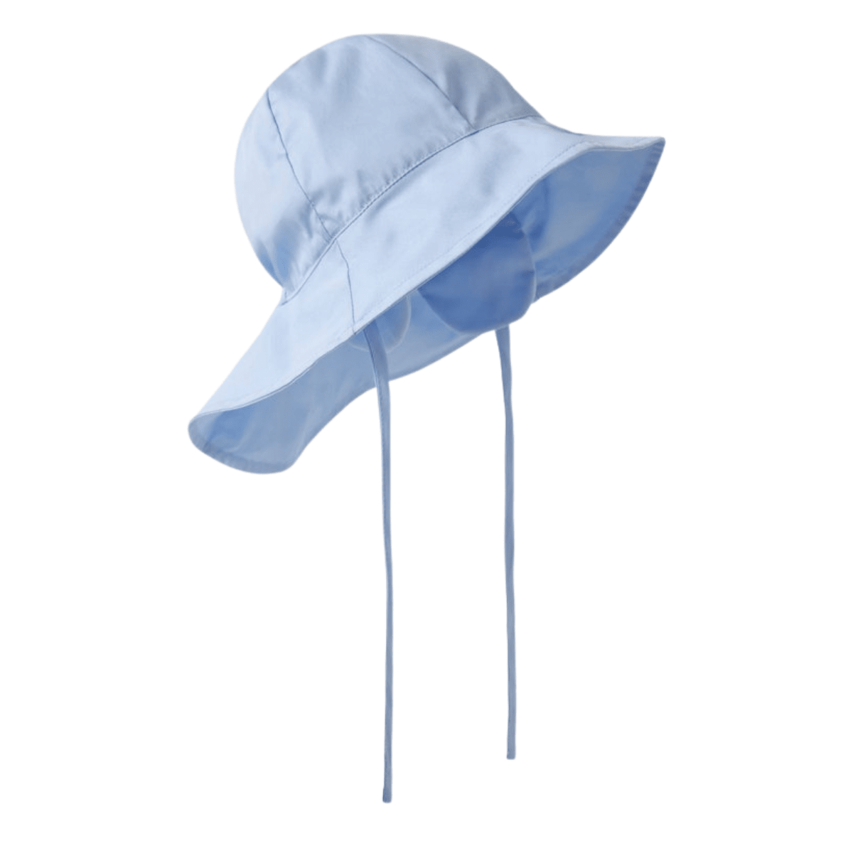 Name It - Solhatt Zilu med øreflapp Blue Fog - Billige barneklær
