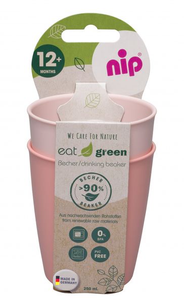 Nip- Kopper 2 pk Rosa - Guttelus.no