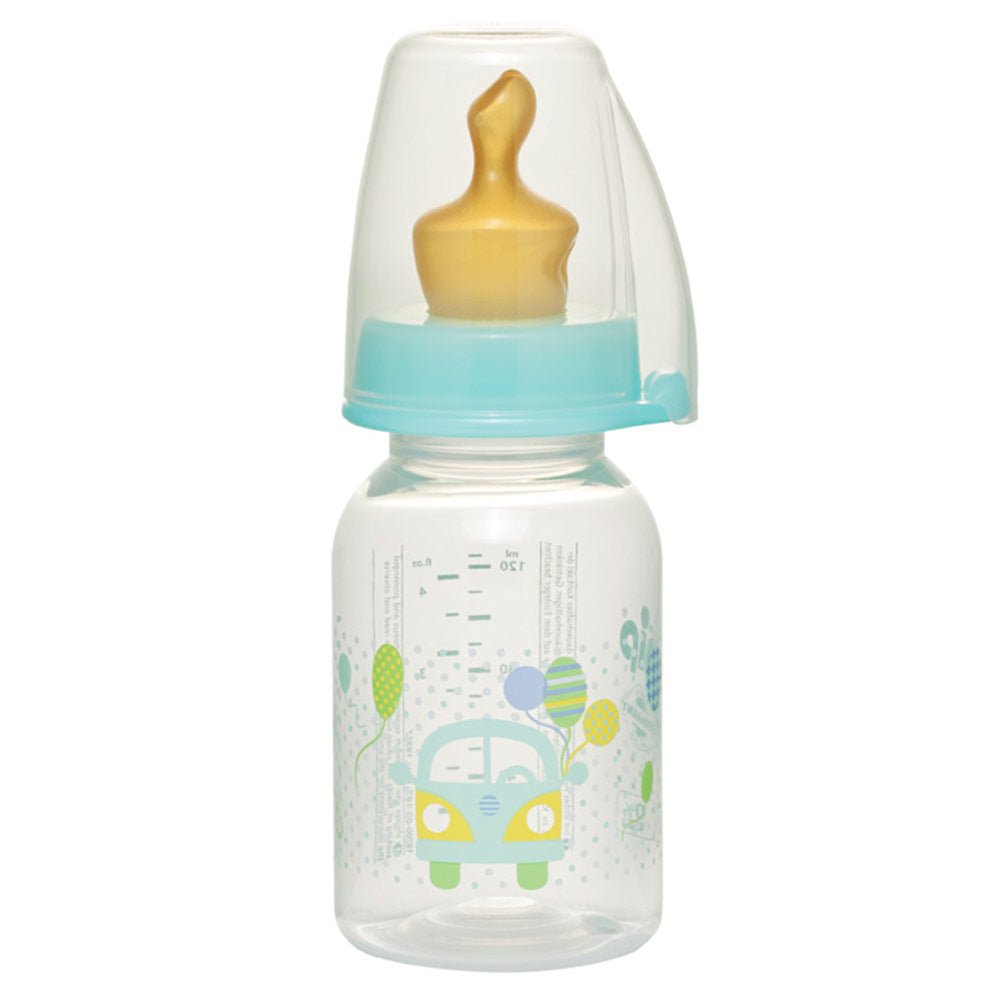 Nip- Tåteflaske Baby Bil 125ml - Guttelus.no